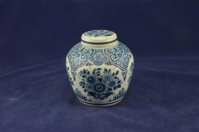 Delftsblauw gemberpot, gemberpotje, voorraadpotje, jar, gingerjar, Ingwertopf, pot à gingembre