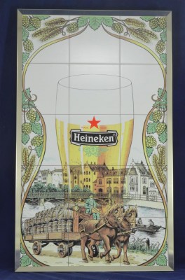 Heineken tegeltableau